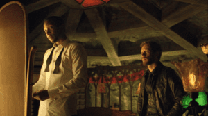 K C Collins as Hale and Kris Holden-Ried as Dyson - Lost Girl 312