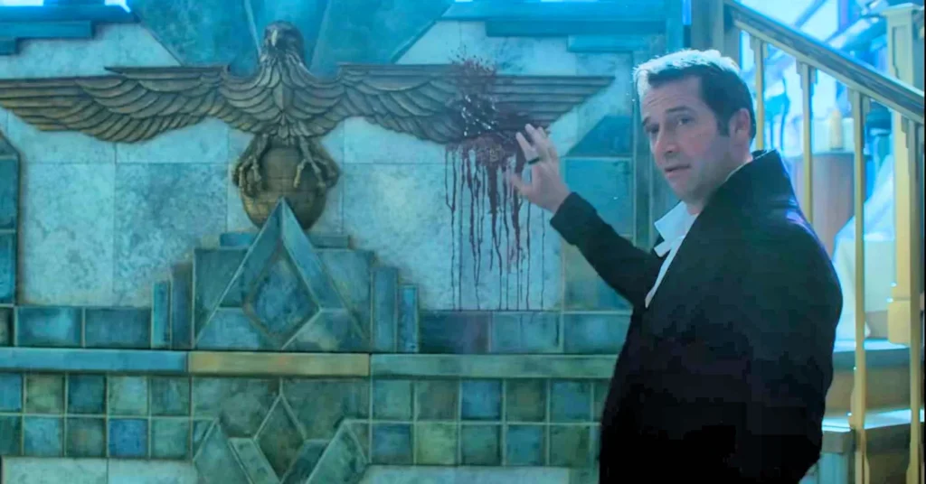 James Purefoy as Laurens Bancroft - Altered Carbon 101