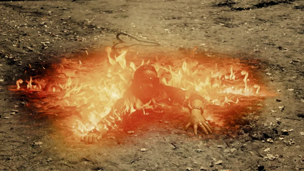 Malcolm Ramaker leaves Purgatory in flames. - Wynonna Earp