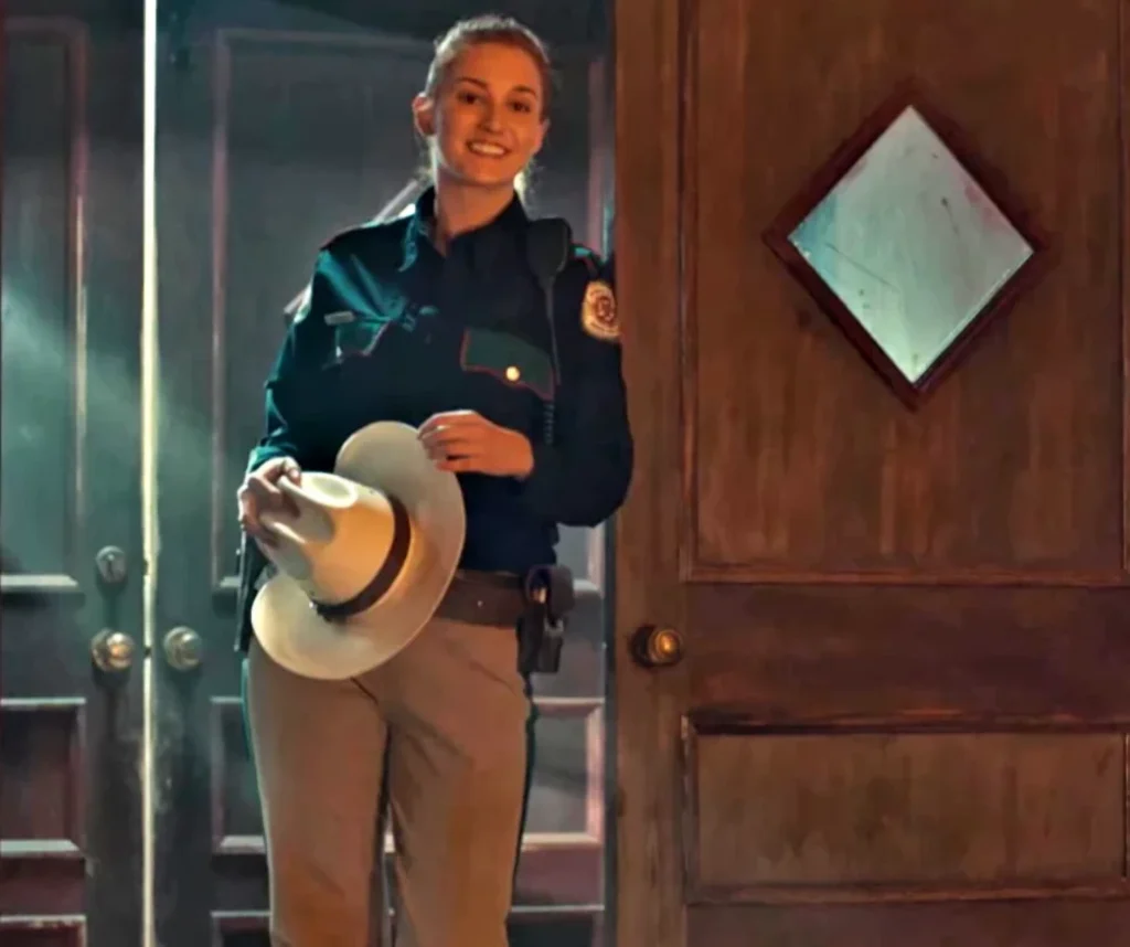 Kat Barrell as Officer Nicole Haught - Wynonna Earp 102