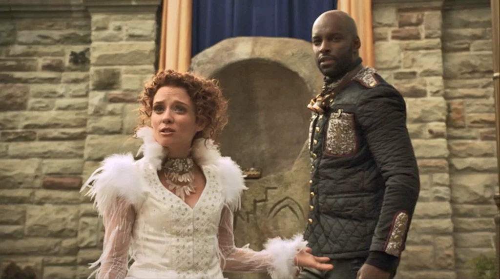 Lara Jean Chorostecki as Ianka and Colin Lawrence as Marcus - Lost Girl 406