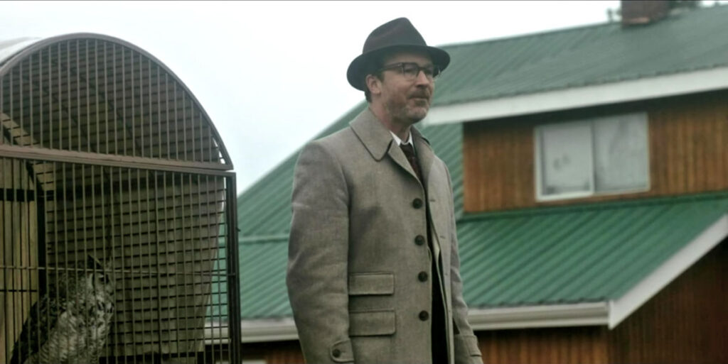 Aidan Gillen as J Allen Hynek - Project Blue Book 102