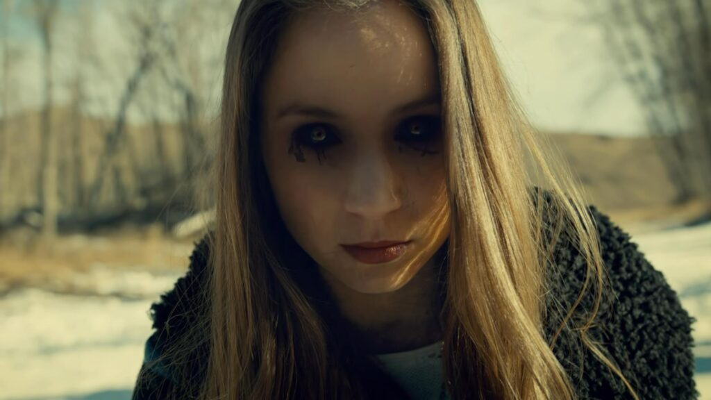 Waverly after touching the goo - Wynonna Earp