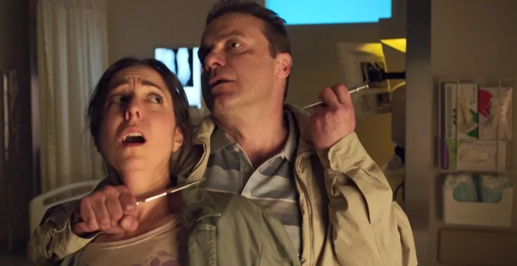 Nadine Djoury as Lisa and Richard Zeppieri as Mr. Keats - Lost Girl 503