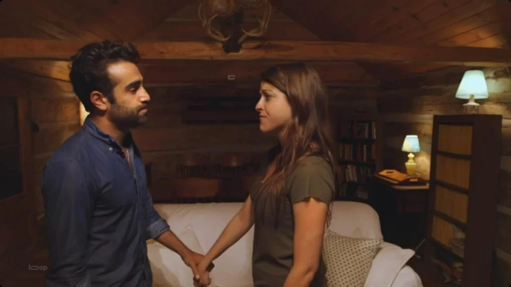 Paula Brancati as Robin and Al Mukadam as Dan - People Hold On