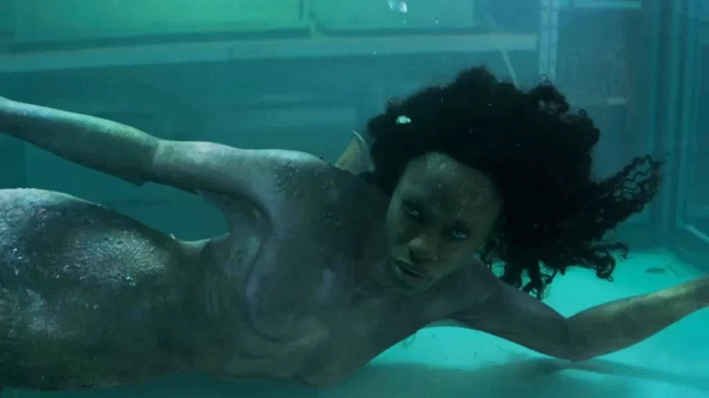 The captive mermaid played by Sibongile Mlambo - Siren 101
