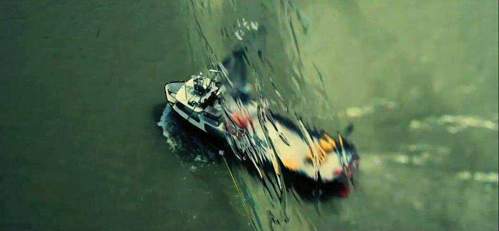 Billy's boat at the barrier - Ghost Wars 102