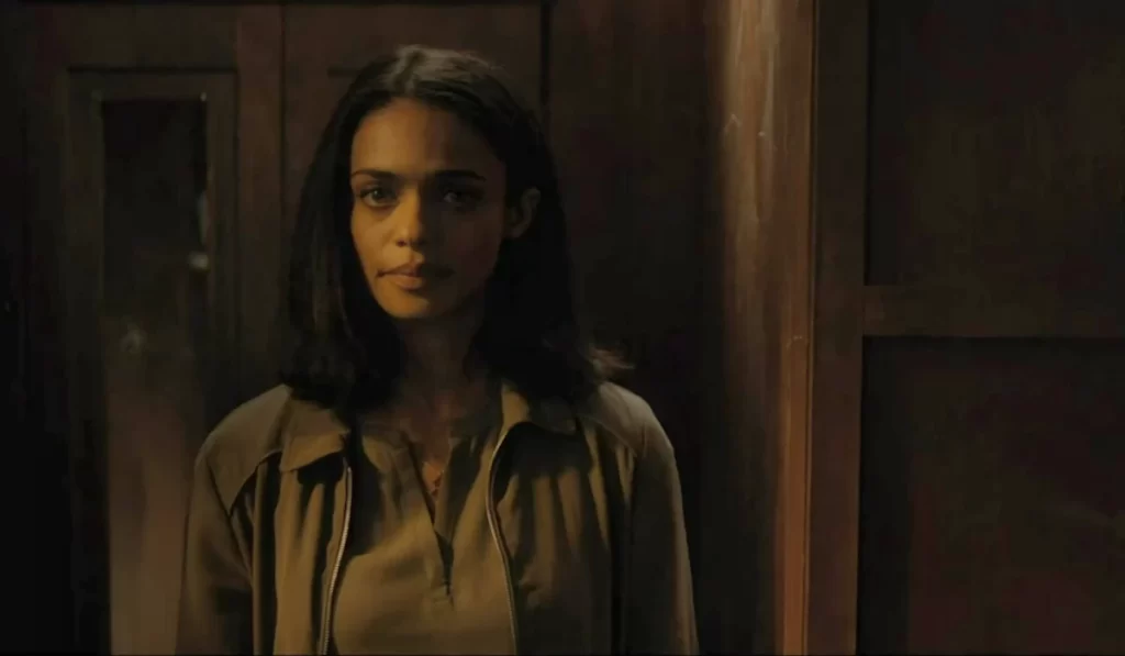 On Billy's boat - Kandyse McClure as Landis Barker -Ghost Wars 103