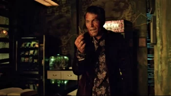 Tim Rozon as Massimo holding the Twig of Zamora - Lost Girl 411