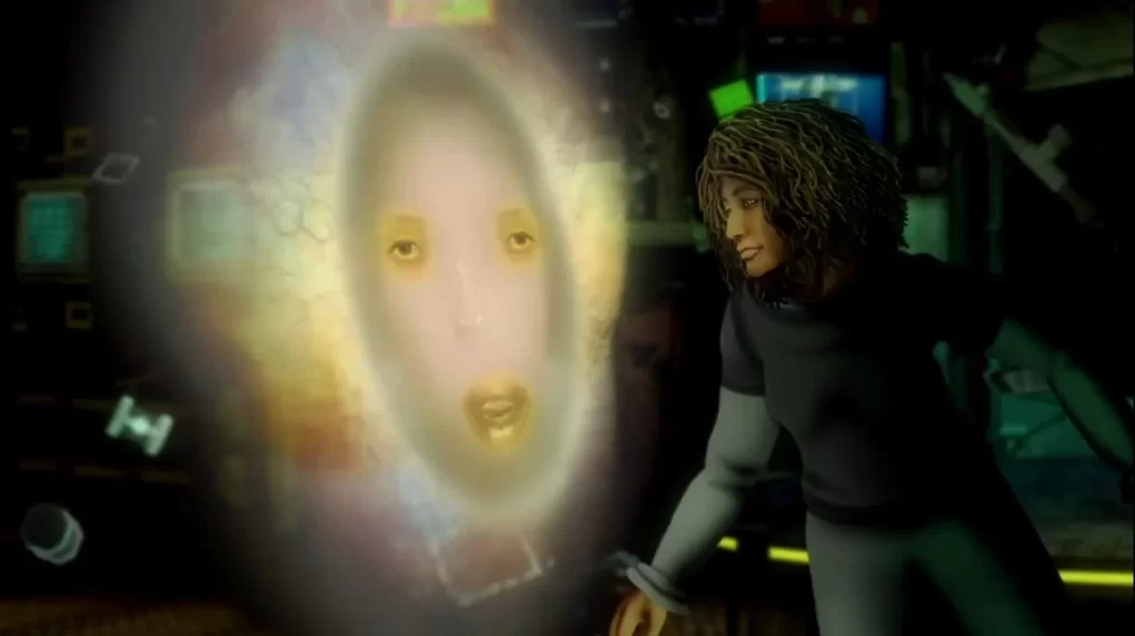 Bitsea (Juliet Landau) and Parker (Claudia Black) - Strange Frame Love and Sax