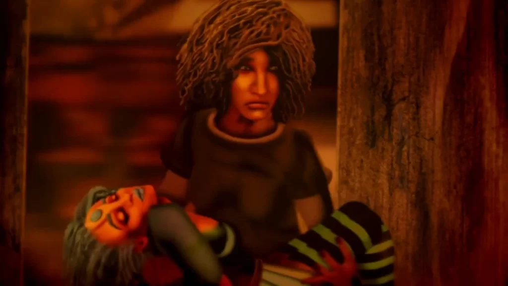 Naia (Tara Strong) and Parker (Claudia Black) - Strange Frame Love and Sax