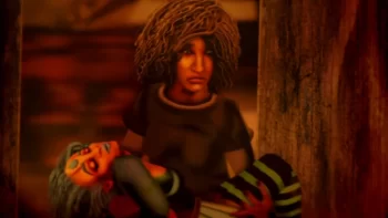 Naia (Tara Strong) and Parker (Claudia Black) - Strange Frame Love and Sax