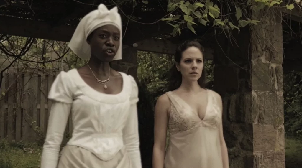 Neema Bickersteth as Jumbee and Anna Silk as Bo - Lost Girl 403