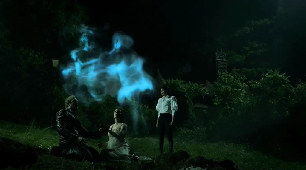 Noah (Ryan Tilley) and Jumbee (Neema Bickersteth) reunited - Lost Girl 403