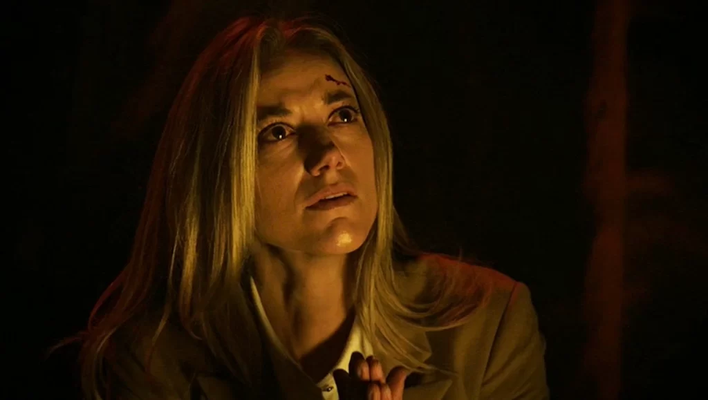 Lauren (Zoie Palmer) pleads with Massimo not to eat the Origin Seed - Lost Girl 412