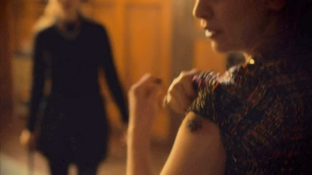 The wound Widow Mercedes received from Peacemaker. She might be the only demon to be non-fatally shot by that gun.