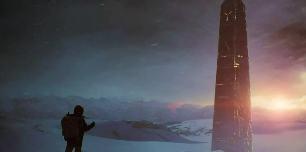 The Fixer (Ian Tracey) activates the Antarctic Obelisk - Project Blue Book 110