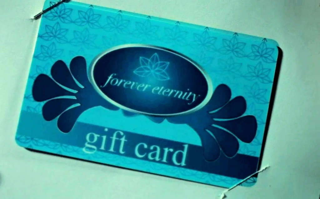 Gift Card from the Forever Eternity Spa - Wynonna Earp 209