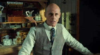 Robert Verlaque as the shopkeeper with the barbed tail - Wynonna Earp 209