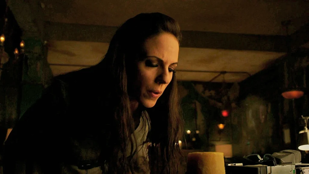 Bo (Anna Silk) blows out Persephone's candle - Lost Girl 507