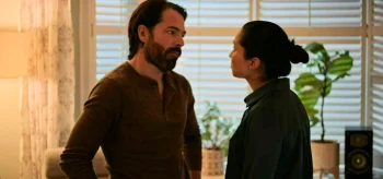 Orphée Ladouceur-Nguyen as Lily Chen and Tim Rozon as her husband John - Infiltrate