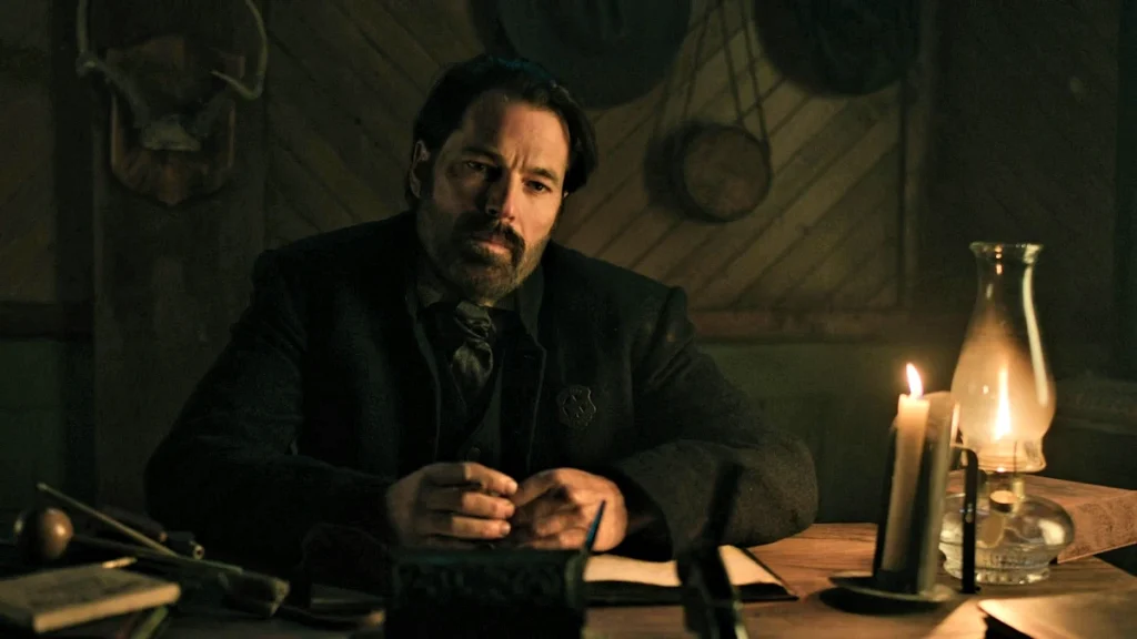 Tim Rozon as Sheriff Mason - Calamity Jane